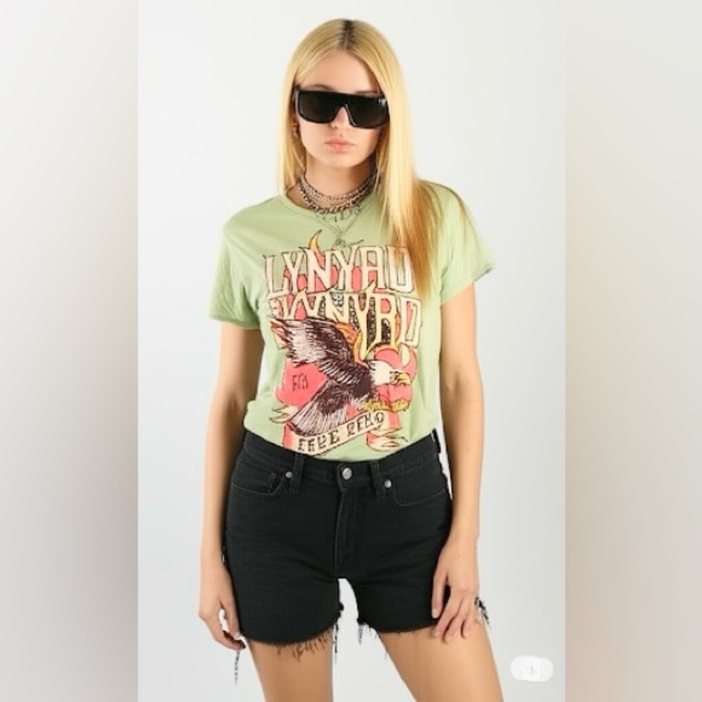 Lynyrd Skynyrd Free Bird Graphic Tee - Vinyl Icons Collection Size Small - Picture 1 of 4